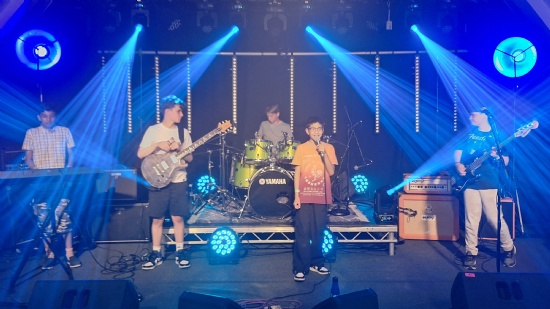 Rock Club Performs at Local Gigs